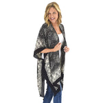 Load image into Gallery viewer, Taya Paisley Kimono Vest with Tassels
