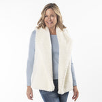 Load image into Gallery viewer, Lauren Cozy Coat Textured Faux Fur Vest
