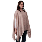 Load image into Gallery viewer, Le Moda Ladies Poncho with ethereal sleeves - One size at Linda Anderson. color_camel
