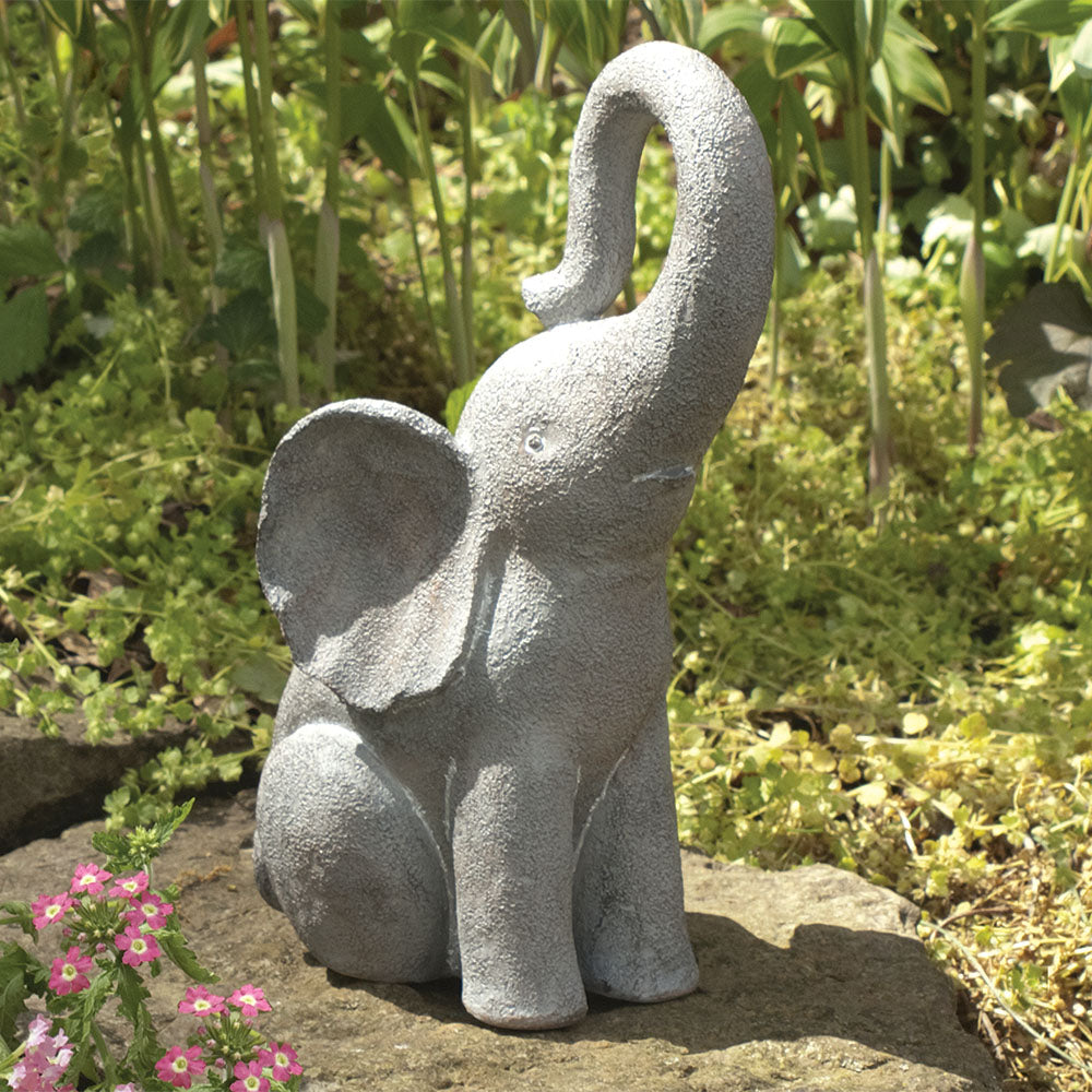 Playful Pachyderm Indoor/Outdoor Figurine at Linda Anderson