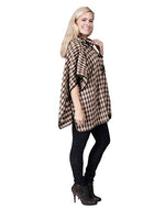 Load image into Gallery viewer, Ladies Fashion Ruana Knit Cape - FP60407-BB at Linda Anderson
