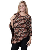 Load image into Gallery viewer, Ladies Fashion Ruana Knit Cape - FP60152-BB at Linda Anderson
