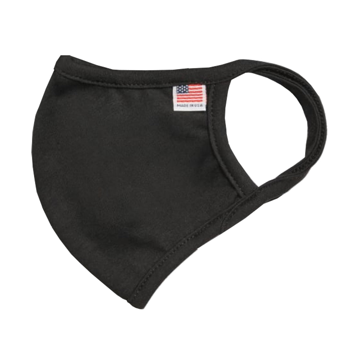USA Flag Solid Face Mask