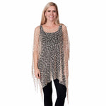 Load image into Gallery viewer, Wrap confetti poncho with Fringes at Linda Anderson
