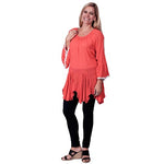 Load image into Gallery viewer, Godet Lace Trimmed Tunic at Linda Anderson
