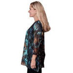 Load image into Gallery viewer, Lace Sleeve Printed Tunic at Linda Anderson
