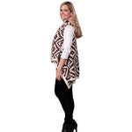 Load image into Gallery viewer, Ladies Fashion Ruana Knit Vest - FP60117- BB at Linda Anderson
