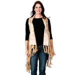 Load image into Gallery viewer, Ladies Fashion Ruana Knit Vest - FP60301-BB at Linda Anderson

