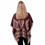 Load image into Gallery viewer, Ladies Fashion Ruana Knit Cape - FP60450-BB at Linda Anderson
