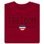 Load image into Gallery viewer, Freedom Flag Heart T-Shirt

