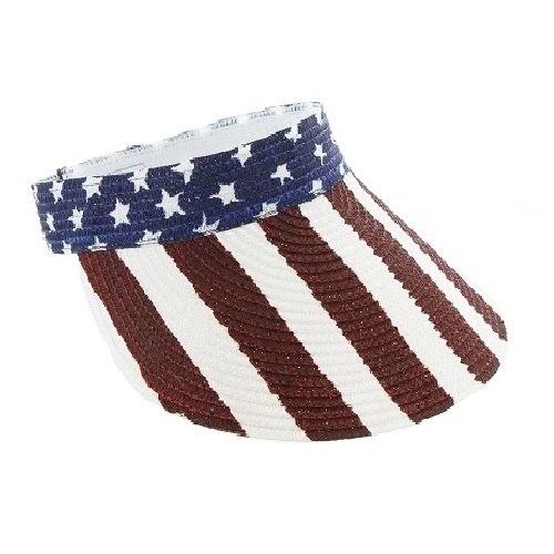 USA American Flag Visor - The Flag Shirt