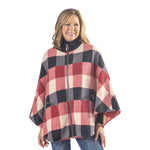Load image into Gallery viewer, Paige Cozy Coat Full Zip Fleece Poncho

