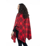 Load image into Gallery viewer, Tiana Hooded Full Zip Fleece Poncho
