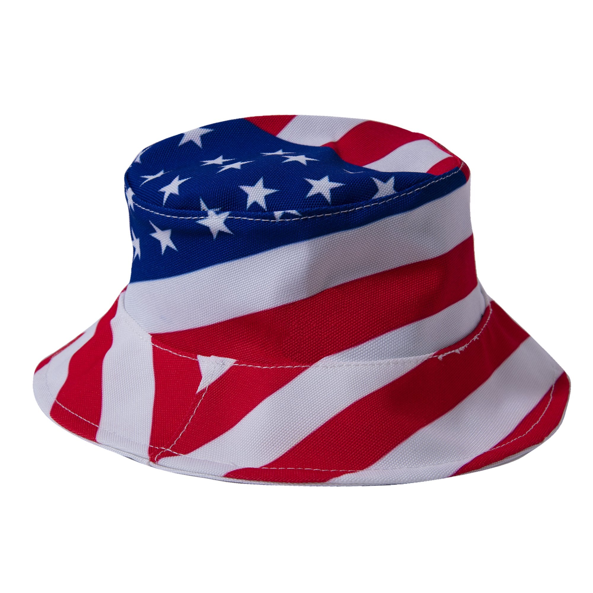 Patriotic USA Bucket Hat – Linda Anderson