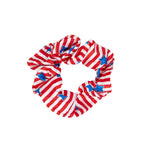 Load image into Gallery viewer, Patriotic Stars and Stripes Scrunchie
